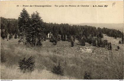 CPA Parc de l'Escargotiere - Vue prise du Plateau de Chenove (586349)