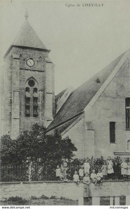 94 - Reproduction - CHEVILLY-LARUE - Images de Chevilly-Larue 1900 - 4 - L'Eglise