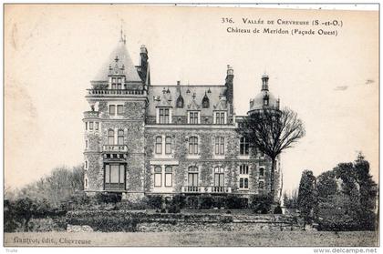 CHEVREUSE CHATEAU DE MERIDON (FACADE OUEST)