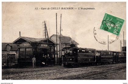 91 - CHILLY MAZARIN -- Gare - L'Arpajonnais