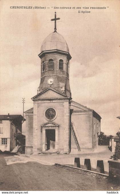 CHIROUBLES : L'EGLISE