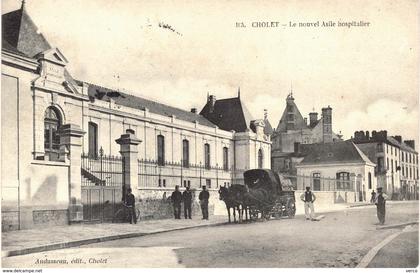 Carte POSTALE  Ancienne de  CHOLET - Nouvel Asile hospitalier