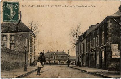 Cholet - La rue de Paradis