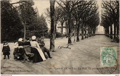 CPA CHOLET - Le Mail.La promenade (296643)