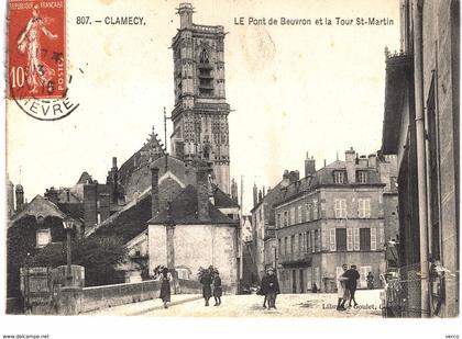 Carte Postale ancienne de CLAMECY