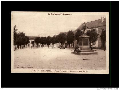 56 - CLEGUEREC - monument aux morts