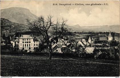 CPA Dauphiné - CLELLES vue générale (434784)