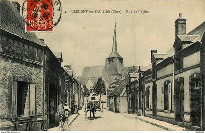 clémont sur sauldre * rue de l'église