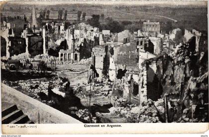 CPA Clermont-en-Argonne - Ruines - 1915 (1036608)