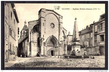 71 - Cluny - Eglise Notre-Dame (XIII S.)