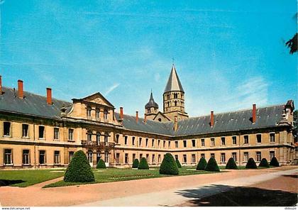 71 - Cluny - L'Abbaye - Bâtiments du XVIIIe s - Flamme Postale de Cluny - CPM - Voir Scans Recto-Verso