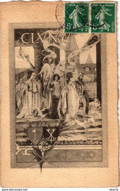 CPA Cluny Souvenir FRANCE (954308)