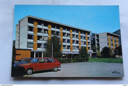 Cpm 1988, Cluses, centre de l'Englennaz, avenue de la Sardagne, Haute Savoie 74