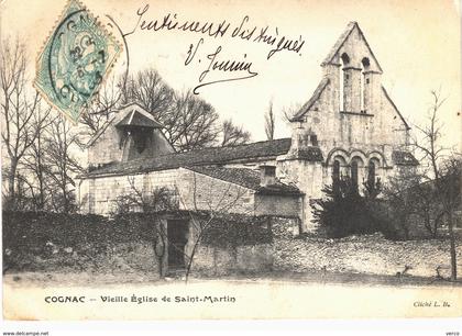 Carte postale ancienne de COGNAC