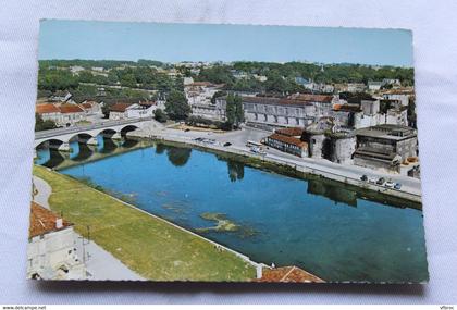 Cpm 1978, Cognac, la Charente et le château, Charente 16