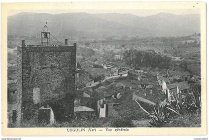 CPA COGOLIN - Vue générale - Ed. Audibert Tabacs , Cogolin