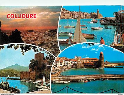 66 - Collioure - Multivues - CPM - Voir Scans Recto-Verso