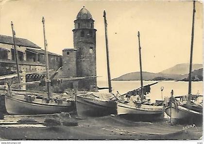 CPSM Collioure Le Vieux Port