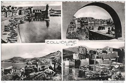 CPSM Collioure vues multiples