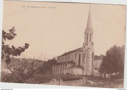 Var :  COLLOBRIERES :  l '  église