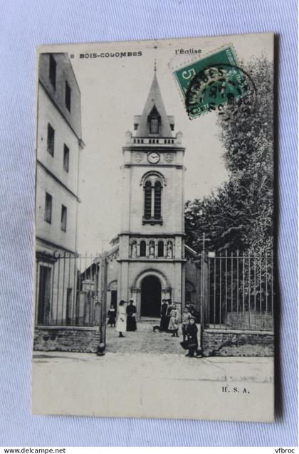 Bois Colombes, l'église, Hauts de Seine 92