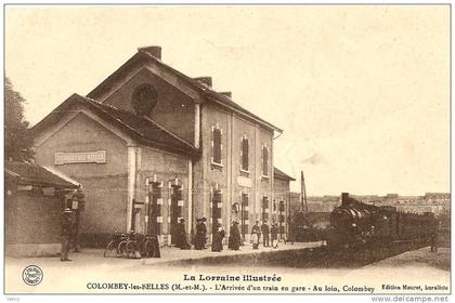 Carte Postale Ancienne de COLOMBEY LES BELLES