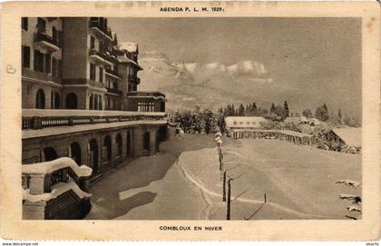 CPA COMBLOUX en hiver (337523)