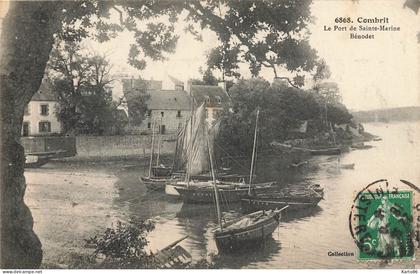 combrit * le port de ste marine , bénodet * bateaux