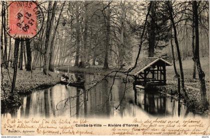 CPA COMBS-la-VILLE - RIVIERE d'Yerres (436049)