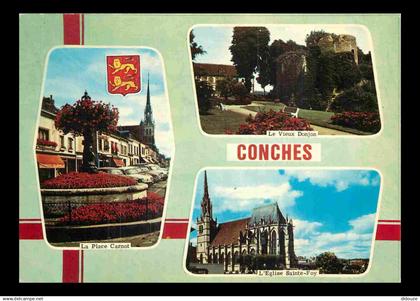 27 - Conches en Ouche - Multivues - CPM - Voir Scans Recto-Verso