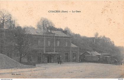 CONCHES EN OUCHE - la Gare