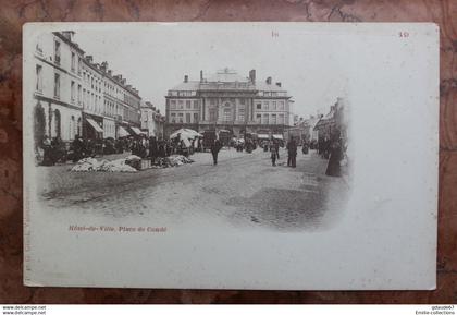 CONDE SUR ESCAUT (59) - HOTEL DE VILLE - PLACE CONDE