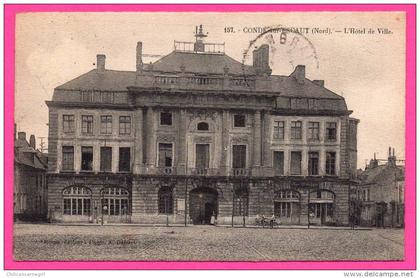 Condé sur l´Escaut - L´Hôtel de Ville - Édition REUZÉ Photo A. DELSART - 1926