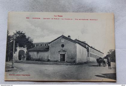 Condom, couvent de Piétat, la chapelle vue extérieure, Gers 32