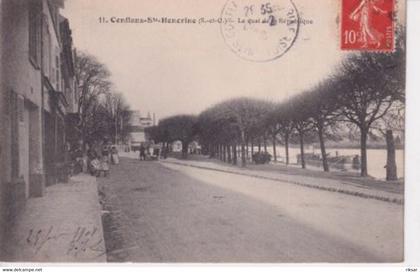 CONFLANS SAINT HONORINE(BATEAU DE PENICHE)