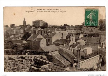 CONFLANS SAINT HONORINE - vue générale