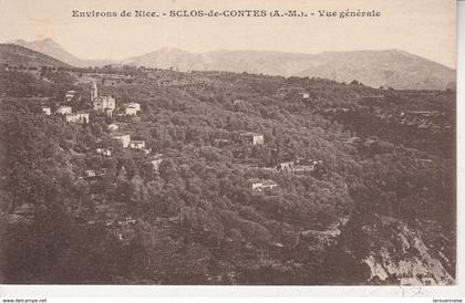 06 - CONTES - Sclos de Contes - Vue générale