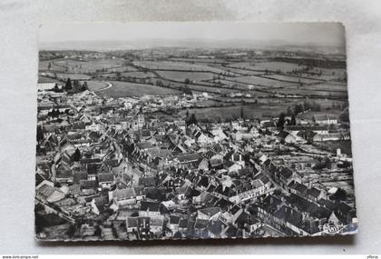 Cpm, Corbigny, vue générale aérienne, Nièvre 58