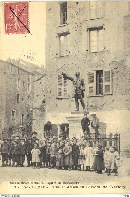 Carte postale ancienne de CORTE