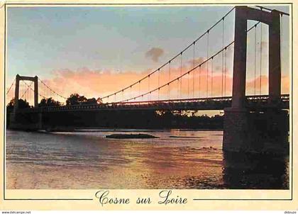 58 - Cosne Cours sur Loire - Coucher de Soleil sur la Loire - CPM - Voir Scans Recto-Verso