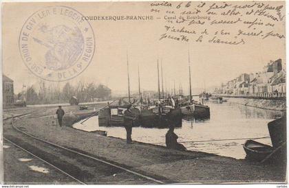 59 COUDEKERQUE-BRANCHE  - Canal de Bourbourg