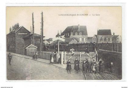 CPA 59 - COUDEKERQUE-BRANCHE - LA GARE