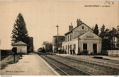 CPA AK COUHE-VERAC - La Gare (365913)