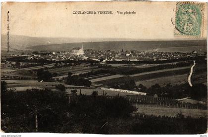 CPA COULANGES-la-VINEUSE - Vue générale (357873)