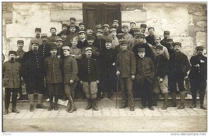 92 - COURBEVOIE - Carte Photo Militaires