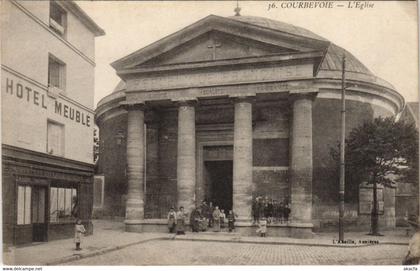 CPA COURBEVOIE L'Eglise (806839)