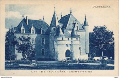 CPA COURPIERE Chateau des Rioux (1255536)