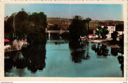 CPA COURPIERE - Le Pont de fer sur la DORE (106061)