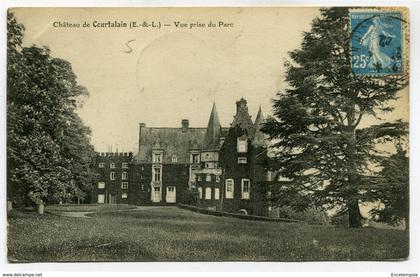 CPA - Carte Postale - France - Courtalain - Château - Vue prise du Parc ( CP4854 )