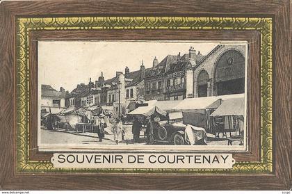 CPA Courtenay carte système